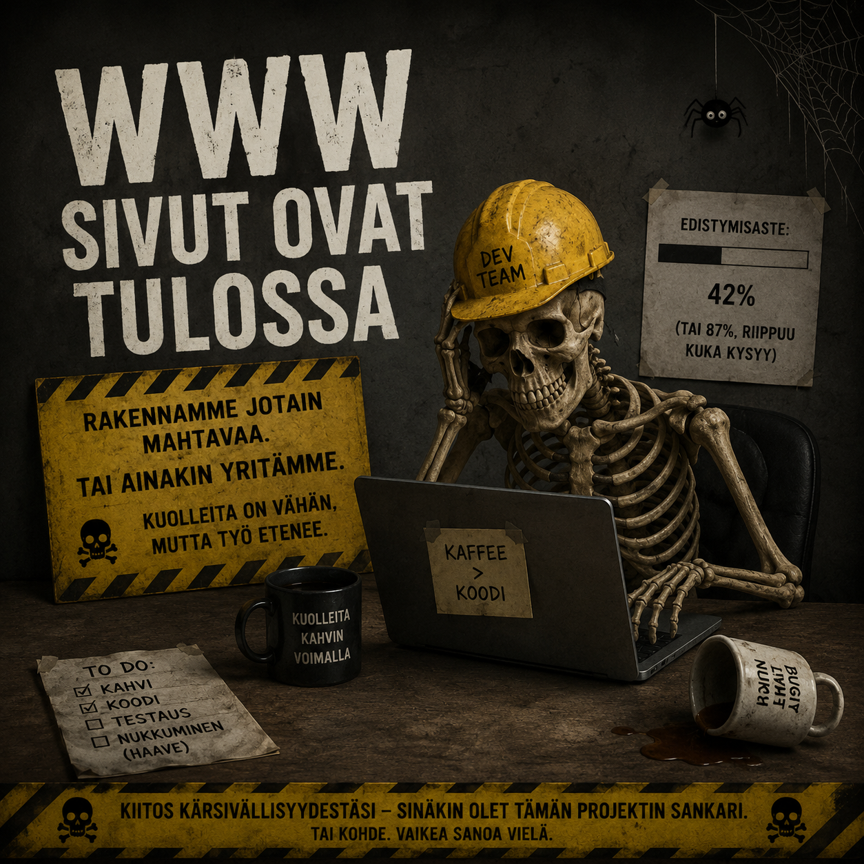 WWW sivut ovat tulossa